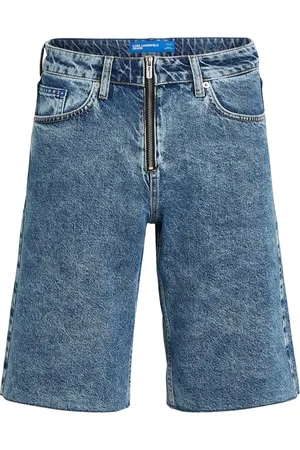 Karl Lagerfeld Zip-up denim shorts