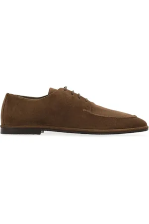Salvatore Ferragamo Suede derby shoes