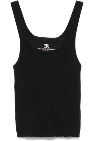 ERMANNO SCERVINO Fine-knit tank top