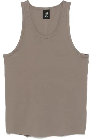 THOM KROM Piped-trim detailed tank top