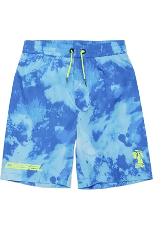 Diesel Logo-print swim shorts