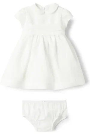 Il gufo Bow-detail dress