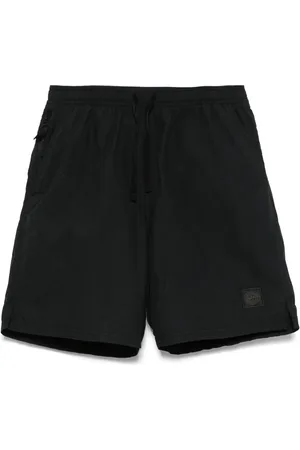 Stone Island Compass-motif track shorts