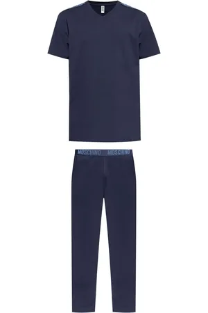 Moschino Logo-tape pajamas