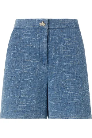 GENNY Chambray tailored shorts