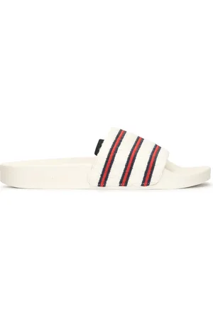 adidas Adilette cable-knit slides