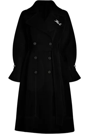 Karl Lagerfeld Mesh trench coat