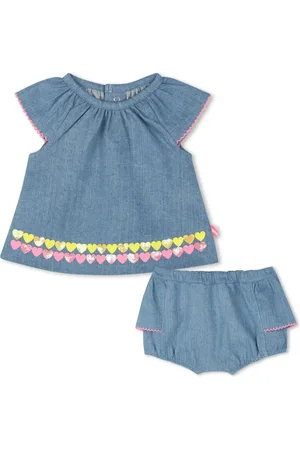 Billieblush Heart-print tunic set (set of two)