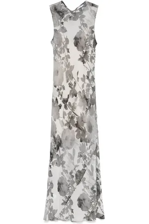 Patrizia Pepe Floral-print midi dress