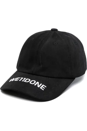 We11 Done Embroidered-logo baseball cap
