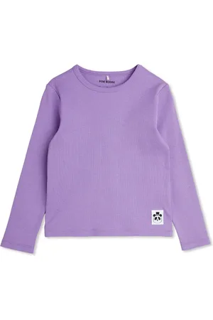 Mini Rodini Long-sleeved ribbed T-shirt
