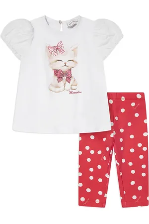 MONNALISA Cotton trouser set
