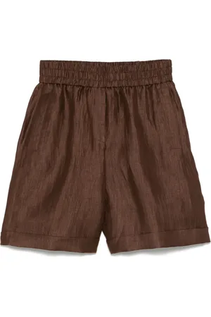PESERICO SIGN Wide-leg shorts