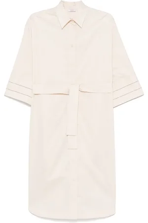 PESERICO SIGN Punto Luce-chain shirt dress