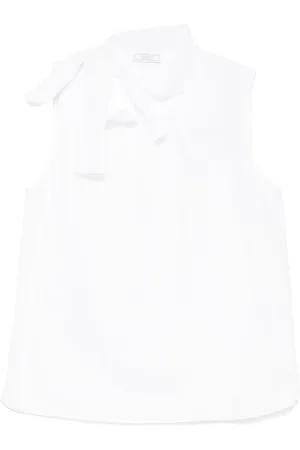 PESERICO SIGN Tie-neck blouse