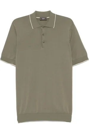 PESERICO SIGN Fine-knit polo shirt