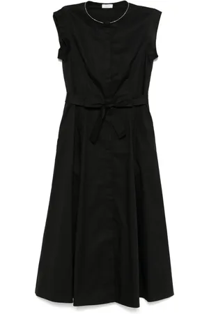 PESERICO SIGN Sleeveless midi dress
