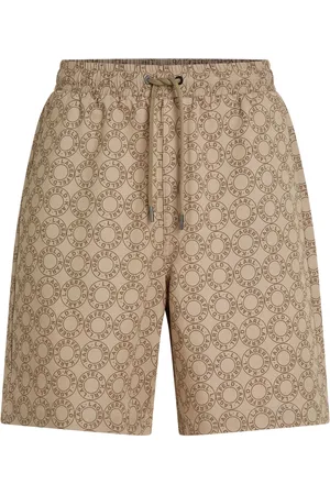 Karl Lagerfeld Circle-logo drawstring shorts