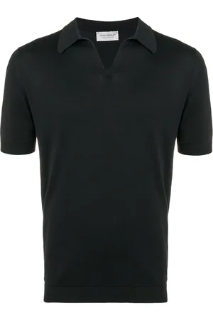 JOHN SMEDLEY Open-collar polo shirt