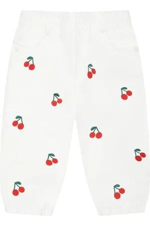 Stella McCartney Cherry-print trousers