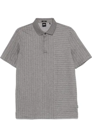 HUGO BOSS Mixed-stripes polo shirt