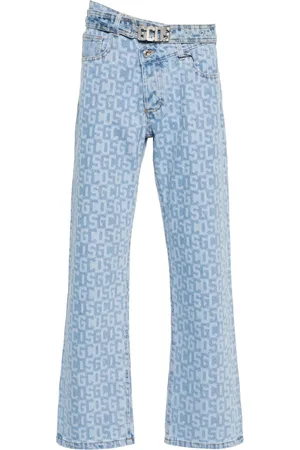 GCDS Logo-print jeans