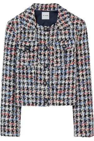 ST. JOHN Houndstooth jacket