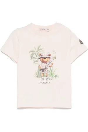 Moncler Teddy bear-motif cotton T-shirt