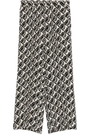 SEVENTY BY SERGIO TEGON Graphic-print trousers