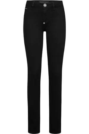 Philipp Plein Logo-patch jeggings
