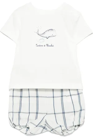 Tartine Et Chocolat Checked shorts set