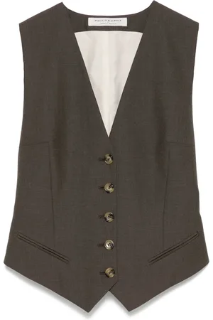 Serafini V-neck waistcoat