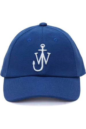 J.W.Anderson Anchor-embroidered cotton cap
