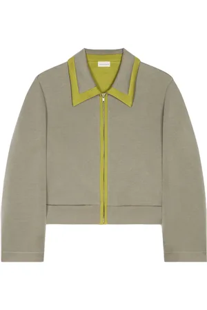 DRIES VAN NOTEN Contrast-trim jacket