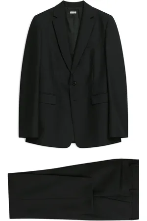DRIES VAN NOTEN Wool slim-fit suit