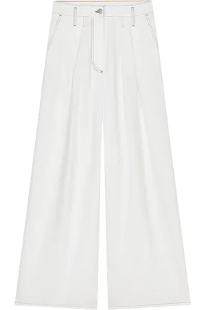 DRIES VAN NOTEN Pleated palazzo pants