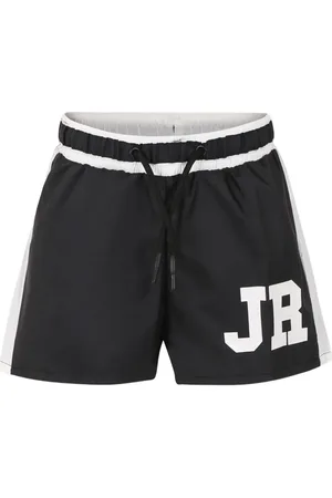 John Richmond Logo-print swim shorts
