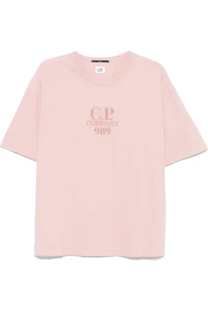 C.P. Company Logo-embroidered T-shirt