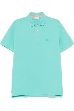 Etro Pegaso-embroidered polo shirt