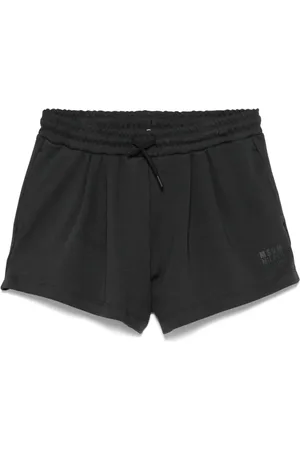 Msgm Logo-patch shorts