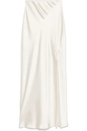 Patrizia Pepe Satined maxi skirt