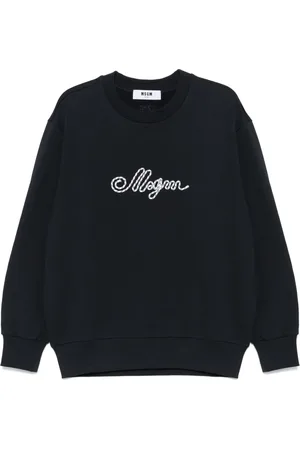 Msgm Logo-embroidered sweatshirt