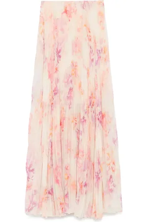 Patrizia Pepe Georgette maxi skirt