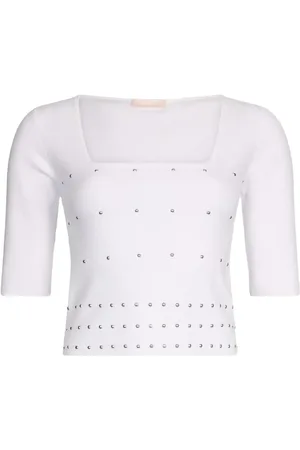 Liu Jo Studs-embellished top