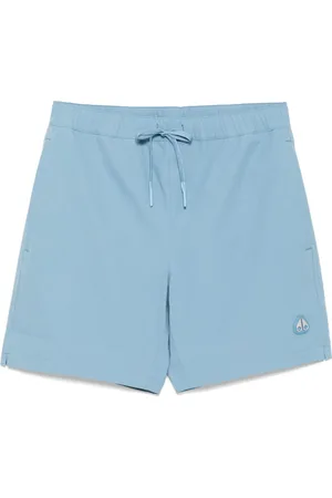 Moose Knuckles Logo swim shorts