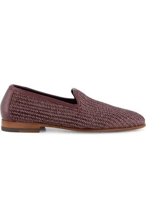 Manolo Blahnik Raffia loafers