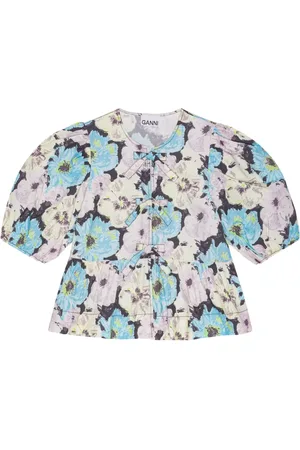 Ganni Printed blouse