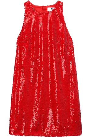 Msgm Sequin-embellished mini dress