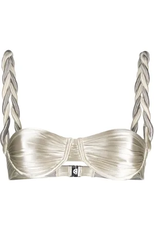 Isa Boulder Reversible chunky-rope bikini top