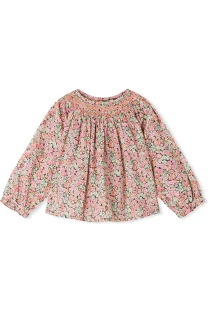 BONPOINT Floral-print cotton blouse